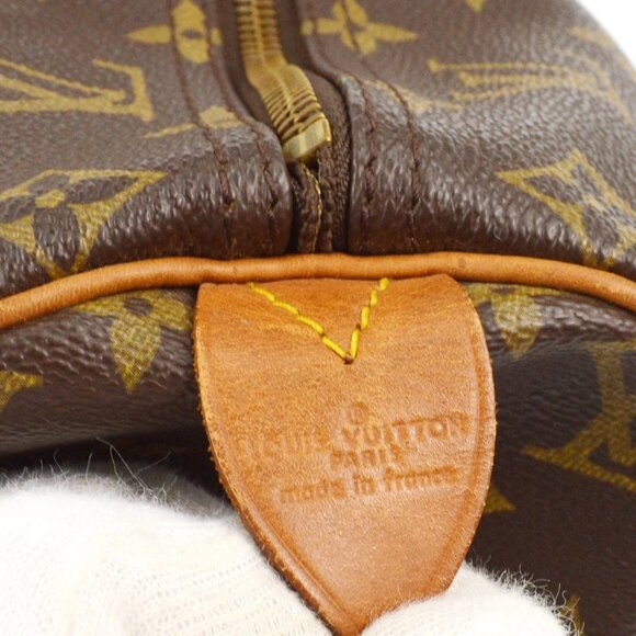 LOUIS VUITTON MONOGRAM SPEEDY 40 DUFFLE HANDBAG M41522 VI863 RQ00250 - Picture 4 of 9